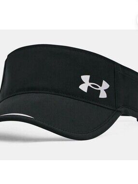 Under Armour Women's UA Launch  Run Visor. Black. NWOT.